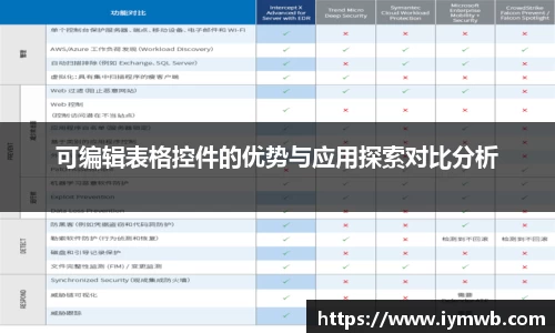 可编辑表格控件的优势与应用探索对比分析